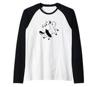 Unicorno ballerina Hobby Danza Maglia con Maniche Raglan