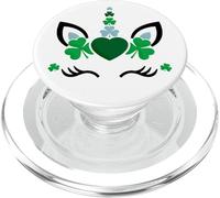 Unicorno Clover Uomo Unicorn Girl St Patrick's donne Camicia Kid PopSockets PopGrip per MagSafe