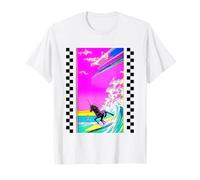 Unicorno da Surf retrò Anni '90 Maglietta