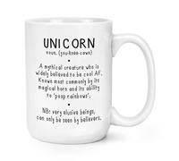 Unicorno Definizione 426ml Grande Tazza - Magico Grande Divertente