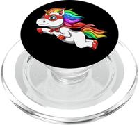 Unicorno divertente come eroe per un supereroe PopSockets PopGrip per MagSafe