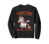 Unicorno Divertente I Don't Fart I Just Whisper in My Pants Felpa