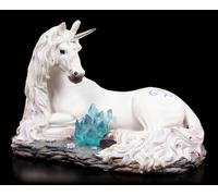 Unicorno Figura - Jewelled Tranquillità - Fantasy Cavallo Pietre Gioiello