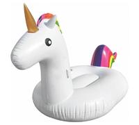 UNICORNO GIGANTE GONFIABILE GALLEGGIANTE ISOLA MARE PISCINA 2 X 1 X 0,9 MT