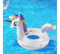 Unicorno Gonfiabile Piscina, Gonfiabile Anello per il Nuoto, PVC Anello per il Nuoto, Anello da Nuoto, per Piscina per Beach Party Feste (B)