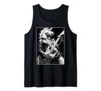 Unicorno Gotico e Chitarra Animale Rocker Punk Rock Grunge Canotta