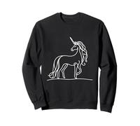 Unicorno Linework Appassionati Felpa