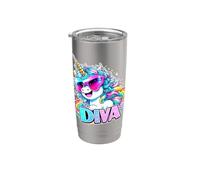 Unicorno Pegasus Diva Bicchiere termico in acciaio inox doppia parete