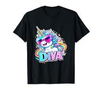 Unicorno Pegasus Diva Maglietta