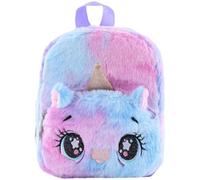 Unicorno Peluche Zaino per Bambini,Occhi grandi Peluche unicorno,Zainetto Asilo Bambini, simpatico peluche unicorno zaino per ragazze borsa da viaggio borsa da scuola