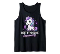 Unicorno per la consapevolezza della sindrome di Rett Canotta