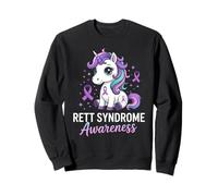 Unicorno per la consapevolezza della sindrome di Rett Felpa