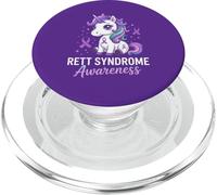 Unicorno per la consapevolezza della sindrome di Rett PopSockets PopGrip per MagSafe
