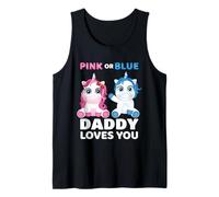 Unicorno Rosa o Blu Daddy Loves You Canotta