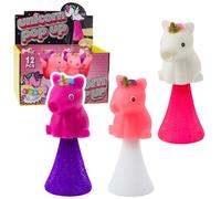 Unicorno saltellante a molla 10 cm - mix di colori