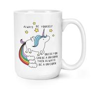 Unicorno Sii Sempre Te Stesso Tazza Grande Da 15oz - Magiche Stelle Arcobaleno