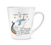 Unicorno Sii Sempre Te Stesso Tazza Latte 12oz