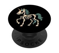 Unicorno Skeleton Fantasy PopSockets PopGrip Adesivo