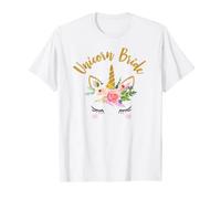 Unicorno sposa, regalo per gli amanti degli unicorni Maglietta