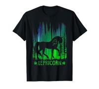 Unicorno St Patricks Day Lepricorn Lucky Shamrock Maglietta