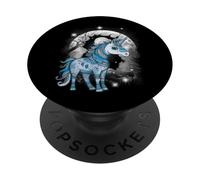 Unicorno Unicorno Cavallo Ragazza Figura Fiaba Donna Ragazza PopSockets PopGrip Adesivo