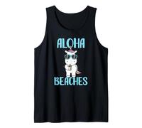 Unicorno Vacanze Estive Spiaggia Hawaii Aloha Beaches Canotta