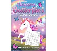 Unicorns & Butterflies Word Search: A Magical Puzzle Journey