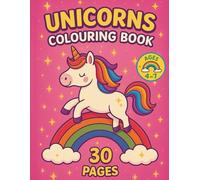 Unicorns Colouring Book: Fun, creative and easy to color