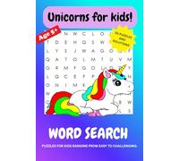 Unicorns for Kids: Wordsearch Puzzles for Kids