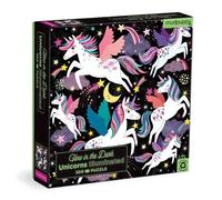 Unicorns Illuminated 300 Piece Glow in the Dark Family Puzzle