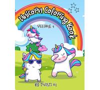 Unicorns & Rainbows Coloring Books for Kids Ages 4-8: Creative and Screen-Free Coloring Fun Featuring Cute Unicorns, Sparkles, and Magical Friends