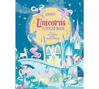 Fiona Watt – Unicorns Sticker Book – con oltre 250 adesivi – Usborne
