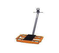 UNICRAFT Pattini A Rulli Modello TF 12 Con Timone - Portata 12 T - Dimensioni 640x566x115 Mm