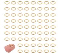UNICRAFTALE 200pz Anelli di Congiunzione Aperti In Acciaio Inossidabile Placcati In Oro 18K 5mm Anelli di Congiunzione Ovali Lunghi Anelli Dorati Connettori In Metallo Anelli per Orecchini Fai Da Te