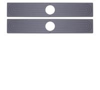 UNICRAFTALE Tappetino grigio per rubinetto, per lavello della cucina, ad asciugatura rapida, protezione dagli schizzi, protezione istantanea, ciotola in pietra, protezione duratura per piano di lavoro