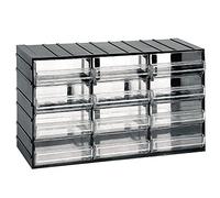 UNIDAD DE ALMACENAMIENTO MODULAR DE PLÁSTICO 382X148X230 MM