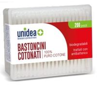 Unidea UNIDEA BASTONCINI COTONATI 200 PEZZI