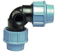 Unidelta Gomito Doppio Con Derivazione Laterale 25x25x1/2