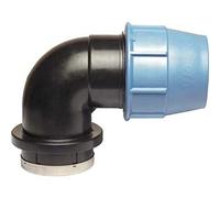 Unidelta Raccordo A Gomito Femmina Plastica 16 X 1/2