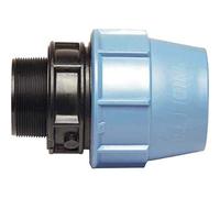 Unidelta Raccordo Diritto Maschio Plastica 63 X 2