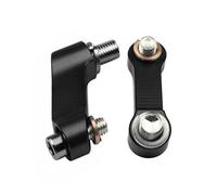 Uniersal Motorcycle Rearview Mirrors Mount Extension Riser Extend Adapter Modified Front Transfer Base Widening Bracket(Color1)