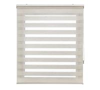 Uniestor Basic Tenda a rullo a doppio strato Lino | Tenda 120 x 180 cm (Larghezza x Altezza) | Dimensioni del tessuto 117 x 175 cm. Tende a rullo giorno e notte