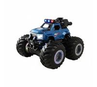 UnifearPro Auto Acrobatica Elettrica Auto Telecomandata Macchina RC Monster Doppio Controllo Telecomando E Orologio a Gesto Luci LED Nebbia Acqua Materiale, Blu, Yl-130