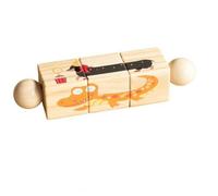 UnifearPro Blocchi di Legno Stile Pedagogico Educativo, Giocattolo di Legno con Blocchi, Compatto, per Asilo, Neonati, Animal