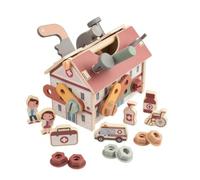 UnifearPro Casetta per Bambini Tile | Sviluppo Motorio Fine, Casetta da Assemblare, Sicura, per Asilo, Stile A