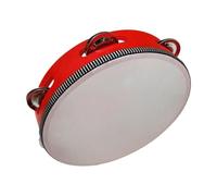 UnifearPro con Sonagli Metallici Didattico di Legno Strumento a Percussione per Ballerini, Esercizi di, Canti Gruppo, Rosso, 9IN