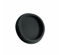 UnifearPro Copertura Tamburo Acciaio Coperchio Foro Suono Pad Antiscivolo Accessorio Universale Suono Più Pulito E Comfort per le Dita Adatta per Meditazione, Coperchio Inferiore 75MM