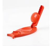 UnifearPro Creatore di Ravioli Manuale Pressa Ravioli Raviolatore Stampo Ripiegatore Facile da Usare per Imparare a Fare Ravioli Pressa per Sfoglie Integrate PP, Orange