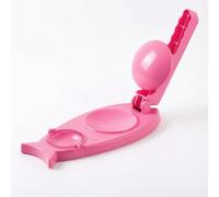 UnifearPro Creatore di Ravioli Manuale Pressa Ravioli Raviolatore Stampo Ripiegatore Facile da Usare per Imparare a Fare Ravioli Pressa per Sfoglie Integrate PP, Pink