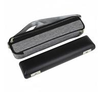 UnifearPro Custodia Flauto Traverso Custodia Rigida Borsa Trasporto Impermeabile Rivestimento Velluto Chiusure Metalliche Doppio Strato Pelle E Tela Protezione